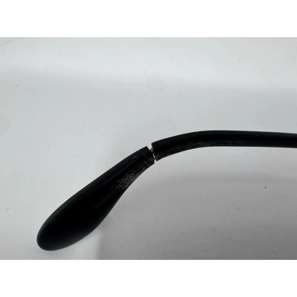 Ray-Ban RB6344 2861 Black Silver Eyeglass Frames 54-17-140 Authentic
